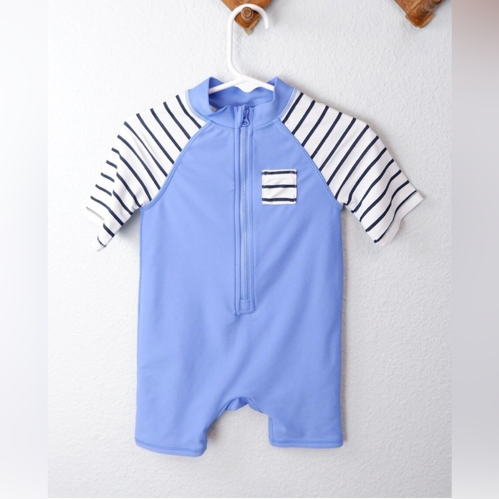 Janie & Jack Rashguard Baby Swimsuit